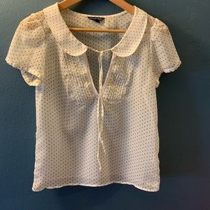 American Eagle 🦅 Sheer Bonnet Top